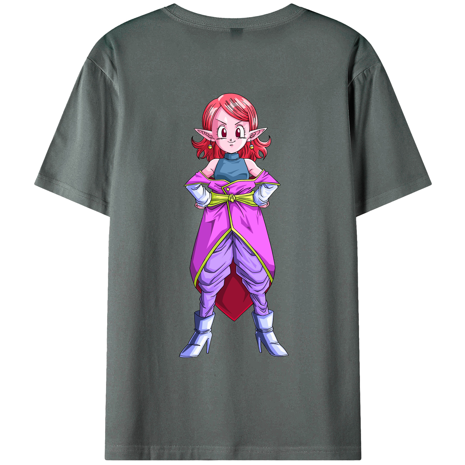 （画像用） ドラゴンボール DRAGON BALL 綿100％ メンズ半袖Tシャツ（バックプリント） 通気性